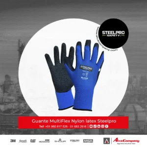 Guante MultiFlex Nylon latex Steelpro