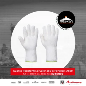 Guante Resistente al Calor 250°C Portwest A590