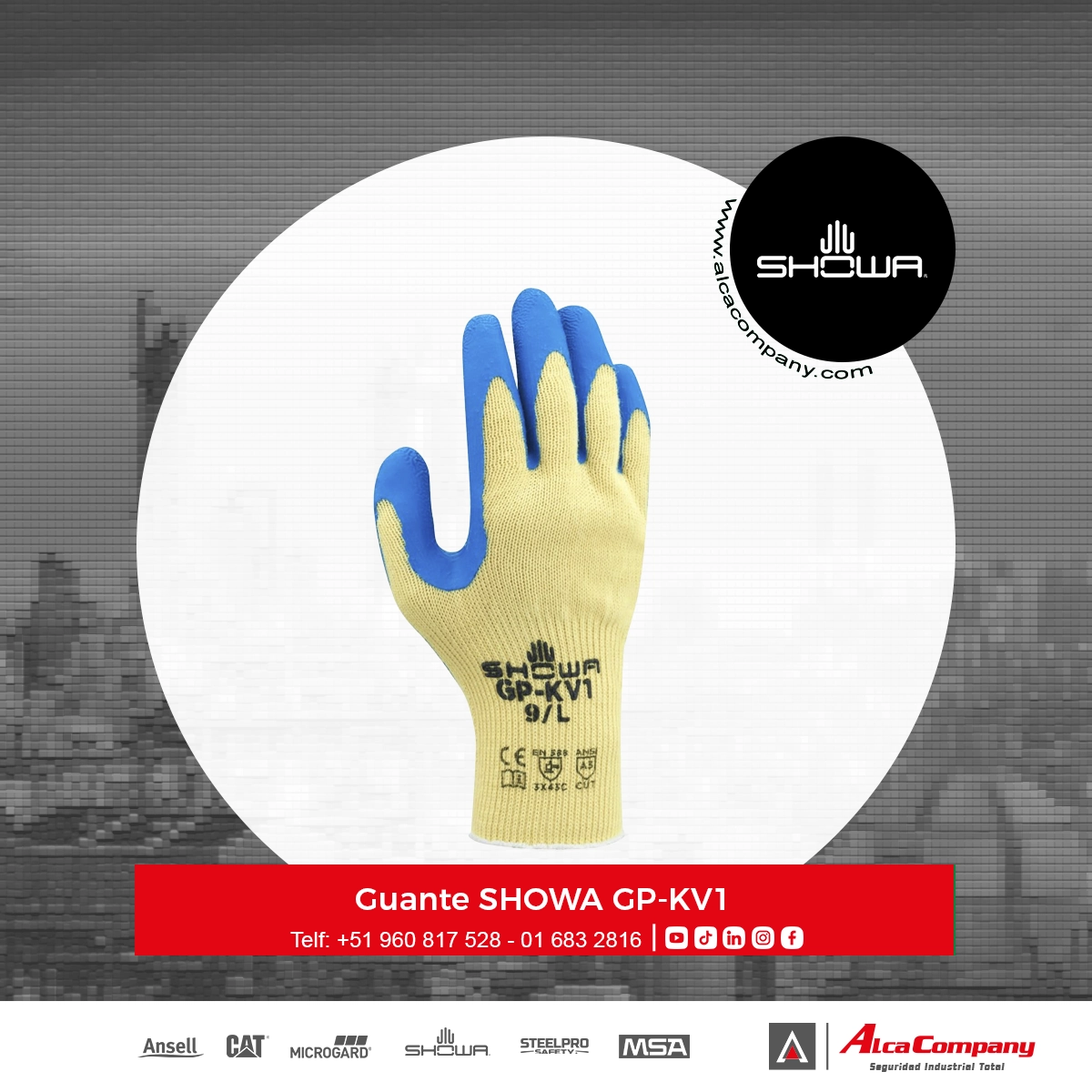Guante SHOWA GP-KV1