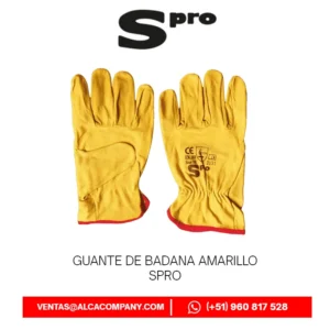 Guante de Badana Amarillo SPRO