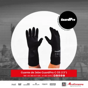 Guante de Jebe GuardPro C-35 (13")