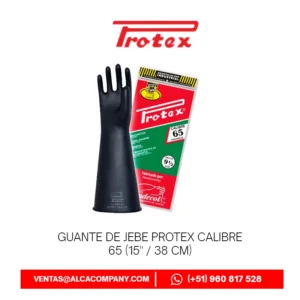 Guante de Jebe Protex Calibre 65 (15" / 38 cm)