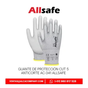 Guante Anticorte Cut 5 Allsafe AC-341