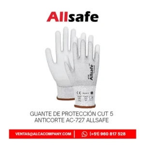 Guante Anticorte Cut 5 Allsafe AC-727