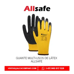 Guante Multi-Usos Látex Allsafe