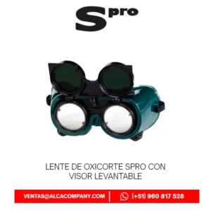 Lente de Oxicorte SPRO con Visor Levantable