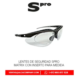 Lentes de Seguridad SPRO Matrix con Inserto para Medida