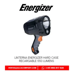 Linterna Energizer Hard Case Recargable 550 Lumens
