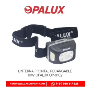 Linterna Frontal Recargable 10w Opalux OP-9102