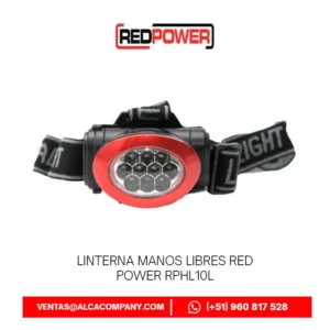 Linterna Manos Libres Red Power RPHL10L