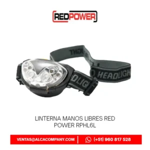 Linterna Manos Libres Red Power RPHL6L