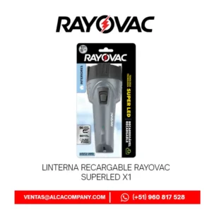 Linterna Recargable Rayovac Superled X1