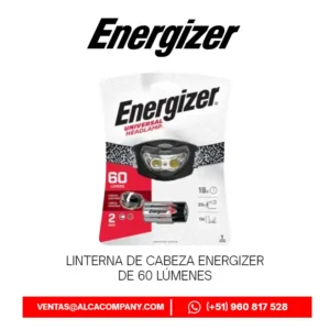 Linterna de Cabeza Energizer de 60 Lúmenes