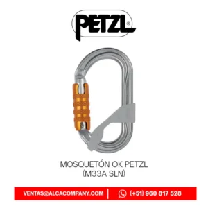 Mosquetón OK Petzl (M33A SLN)