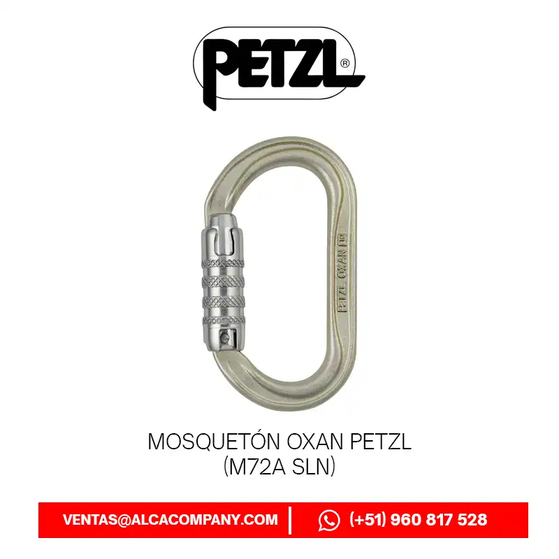 Mosquetón OXAN Petzl (M72A SLN)