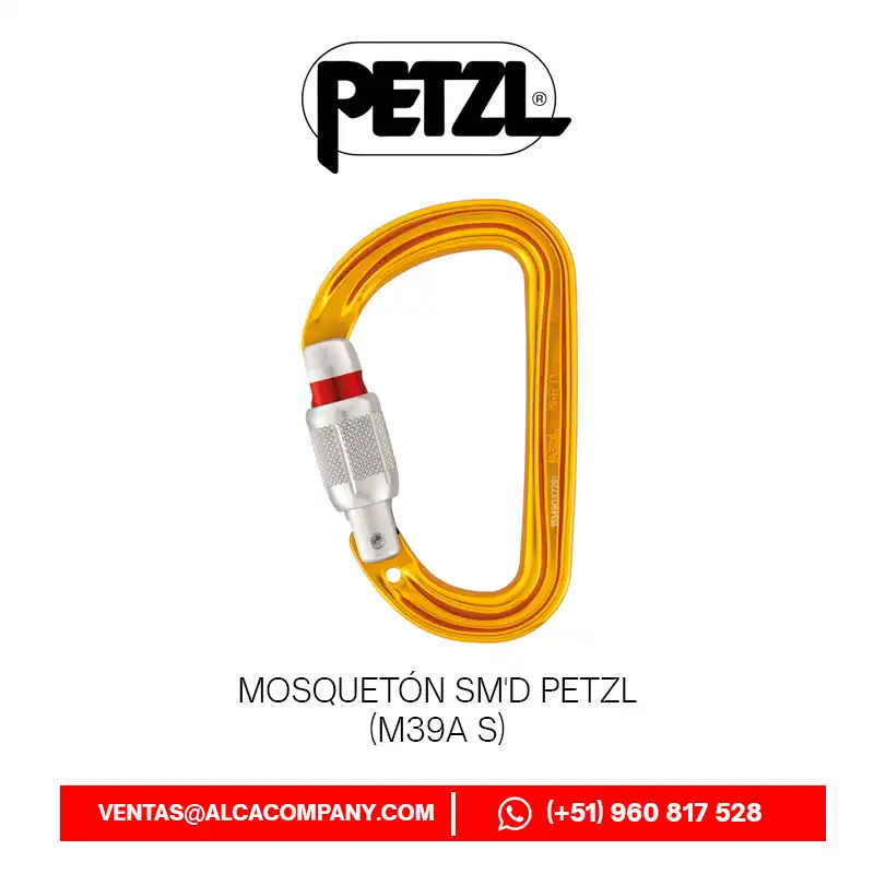 Mosquetón Sm'D Petzl (M39A S)