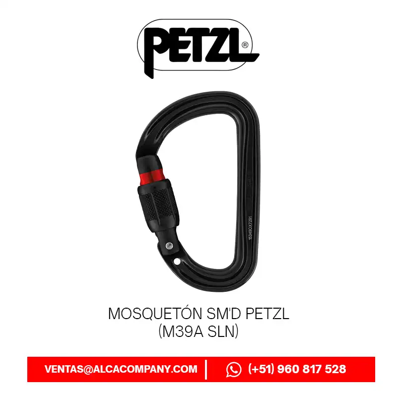 Mosquetón Sm'D Petzl (M39A SLN)