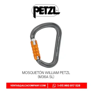 Mosquetón WILLIAM Petzl (M36A SL)