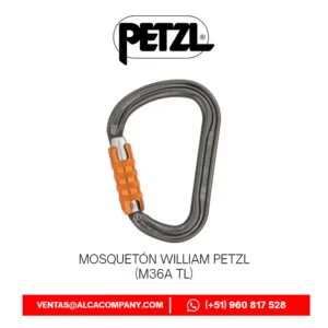 Mosquetón WILLIAM Petzl (M36A TL)