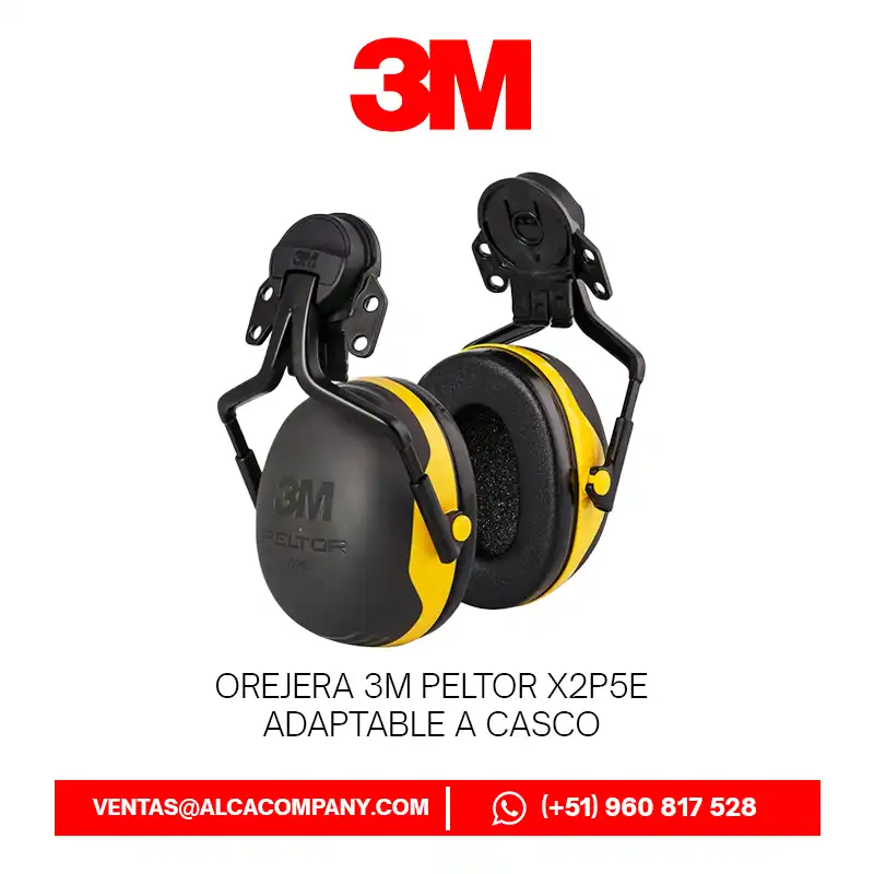 Orejera 3M Peltor X2P5E Adaptable a Casco