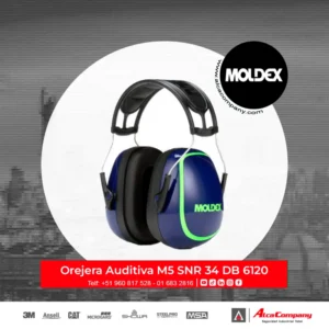 Orejeras auditivas 6120 - NRR 27dB