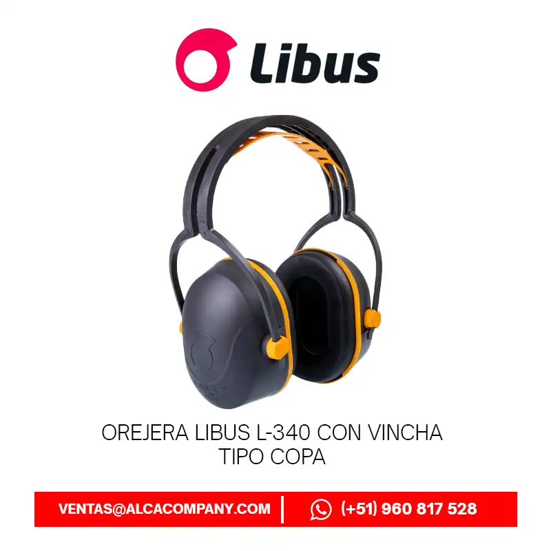 Orejera Libus L-340 Adaptable a Casco