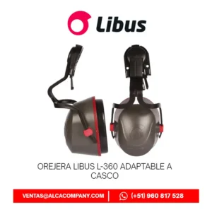 Orejera Libus L-360 Adaptable a Casco