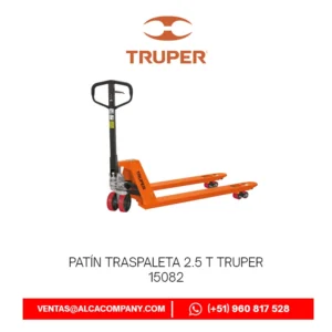 PATÍN TRASPALETA 2.5 T TRUPER 15082