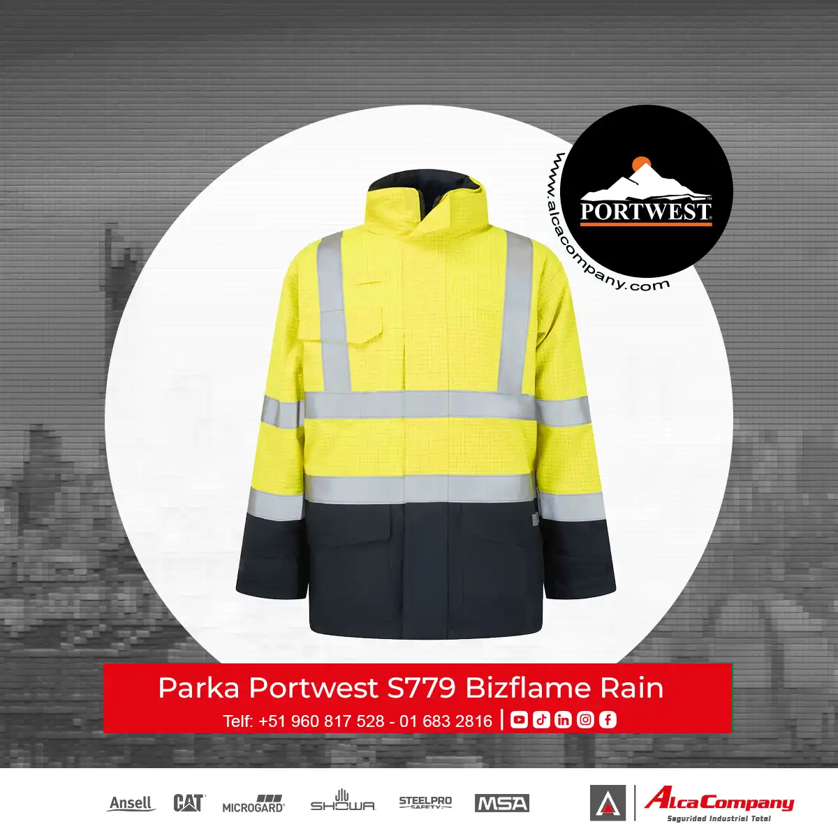 Parka Portwest S779 Bizflame Rain