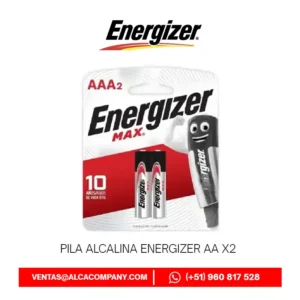 Pila Alcalina Energizer AA x2