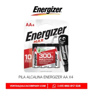 Pila Alcalina Energizer AA x4