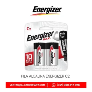 Pila Alcalina Energizer C x2