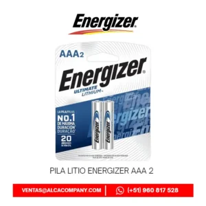 Pila de Litio Energizer AAA x2