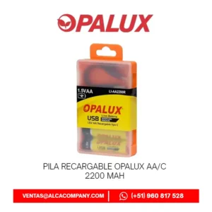 Pila Recargable Opalux AA/C 2200 mAh