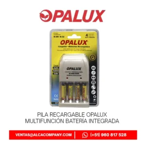 Pila Recargable Opalux Multifunción Batería integrada