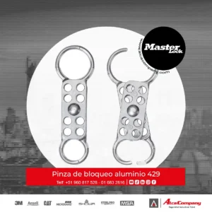 Pinza de bloqueo aluminio 429