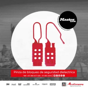 Pinza de bloqueo de seguridad dielectrica Master Lock 428