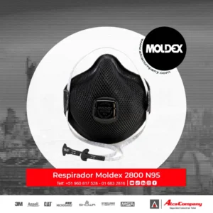 Respirador 2800n95 para vapores organicos