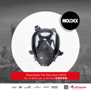 Respirador full face Serie 9002