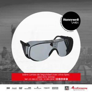 Sobre Lentes de Seguridad Uvex Ultra-Spec 2001 OTG S0113C