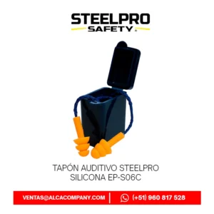 Tapón Auditivo Steelpro Silicona EP-S06C
