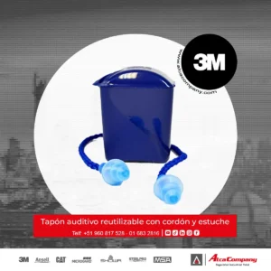 Tapones con cordón y estuche 3M 1291