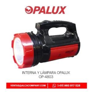 interna y Lámpara Opalux OP-4803