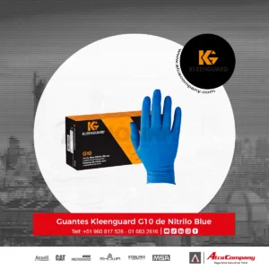 Guantes Kleenguard G10 de Nitrilo Blue