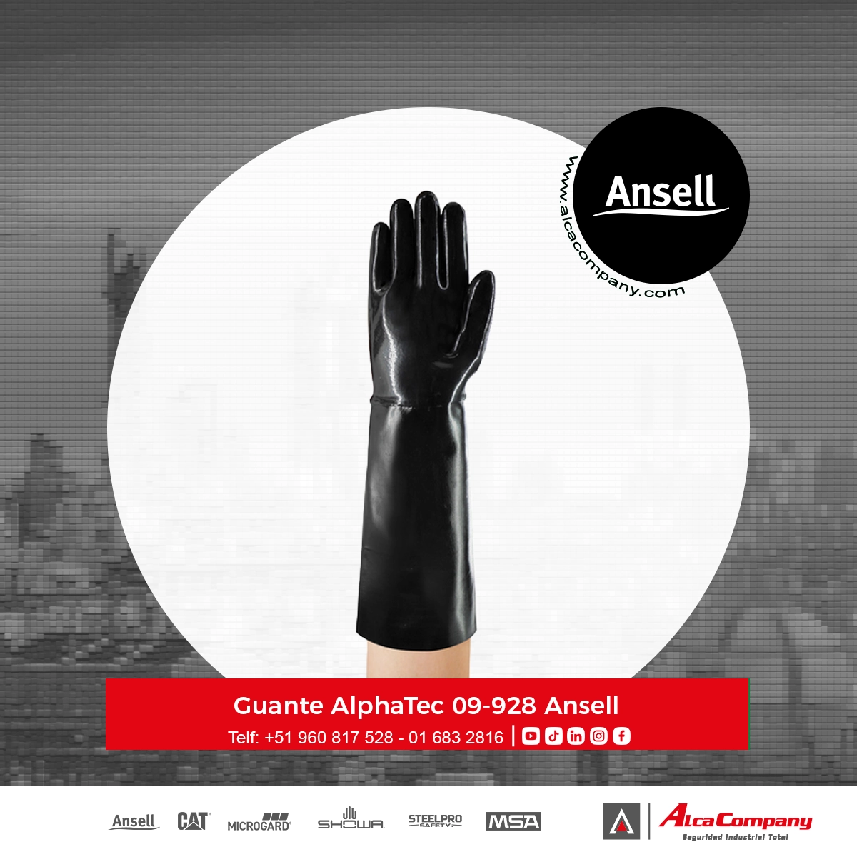 Guante AlphaTec 09-928 Ansell